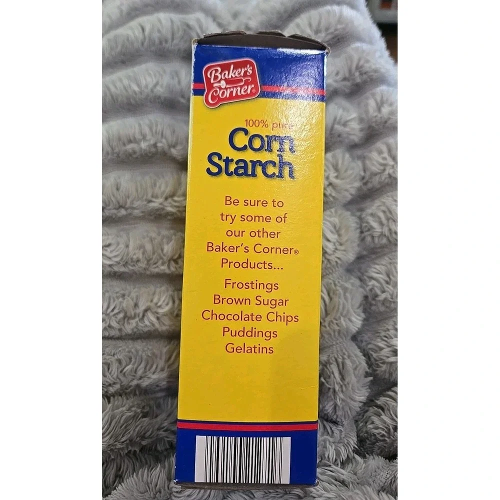 BAKER'S CORNER 100% Pure Corn Starch, 16 oz - 1 Unopened BOX